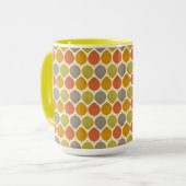 Mug Feuille moderne de MCM de la rétro moitié du (Devant gauche)