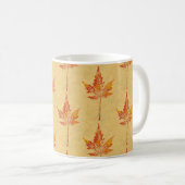 Mug Feuille nature Imprimer la feuille d'érable d'auto (Devant droit)