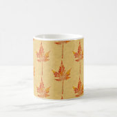 Mug Feuille nature Imprimer la feuille d'érable d'auto (Centre)
