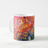 Mug Feuille orange (Devant gauche)