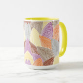 Mug Feuille pâle (Devant droit)
