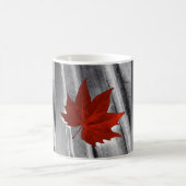 Mug feuille rouge (Centre)