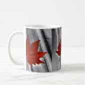 Mug feuille rouge (Gauche)