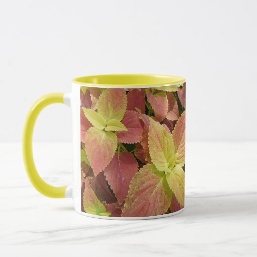 Mug Feuille saisissant de coleus (Gauche)