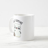 Mug Feuille se produit amusant jeu de papier (Devant gauche)