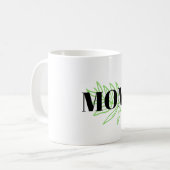 Mug feuille verte (Devant gauche)