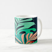 Mug feuilles (Devant droit)