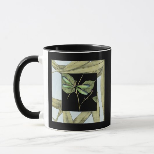 Mug Feuilles à l'instigation de la libellule par Jenni (Gauche)
