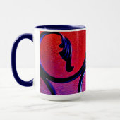 Mug Feuilles arc-en-ciel (Gauche)