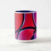 Mug Feuilles arc-en-ciel (Centre)