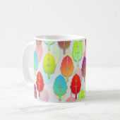 Mug Feuilles arc-en-ciel (Devant gauche)