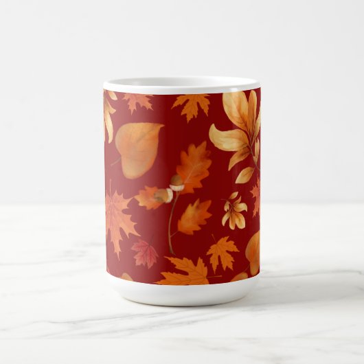 Mug Feuilles automnales Bliss automne (Centre)