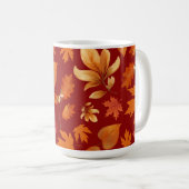 Mug Feuilles automnales Bliss automne (Devant droit)