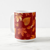 Mug Feuilles automnales Bliss automne (Devant gauche)
