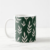 Mug Feuilles blancs (Gauche)