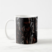 Mug feuilles Brown et blancs séchés (Gauche)