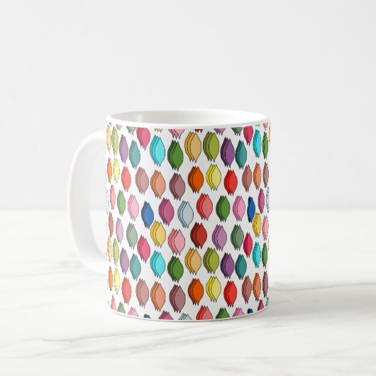 Mug Feuilles colorés (Devant gauche)
