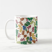 Mug Feuilles colorés, Style MAtisse (Gauche)