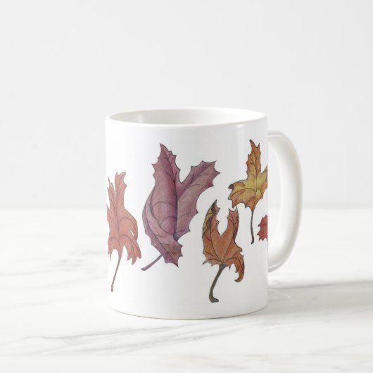 Mug Feuilles dansants (Devant droit)