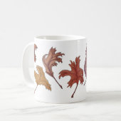 Mug Feuilles dansants (Devant gauche)