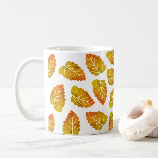 Mug Feuilles d'automne (Avec donut)