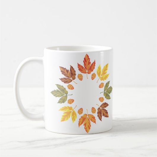 Mug Feuilles d'automne (Gauche)