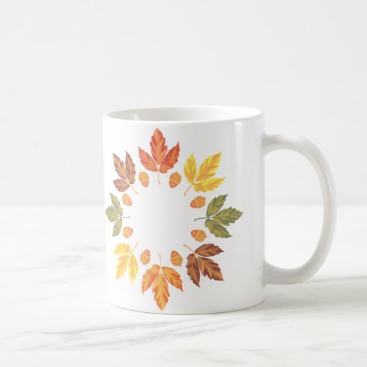 Mug Feuilles d'automne (Droite)