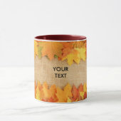 Mug Feuilles d'automne (Centre)