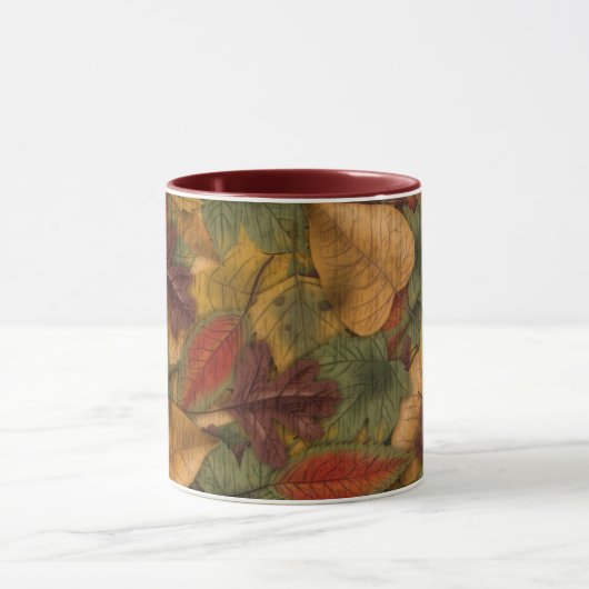 Mug Feuilles d'automne (Centre)