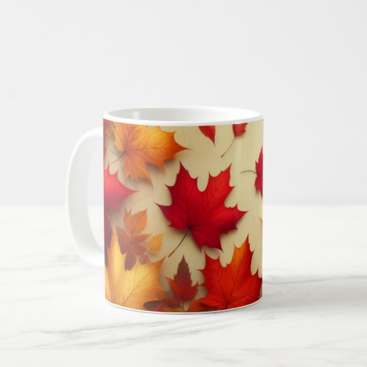 Mug Feuilles d'automne (Devant gauche)