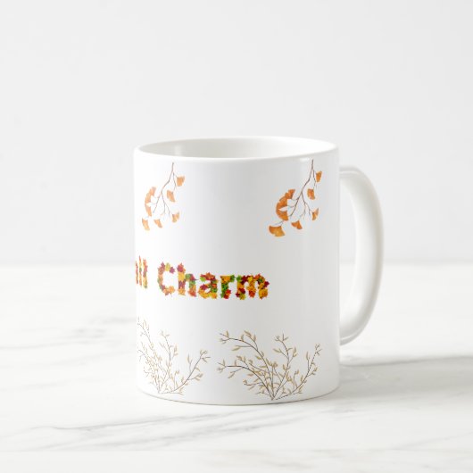 Mug Feuilles d'automne (Devant droit)