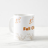 Mug Feuilles d'automne (Devant gauche)