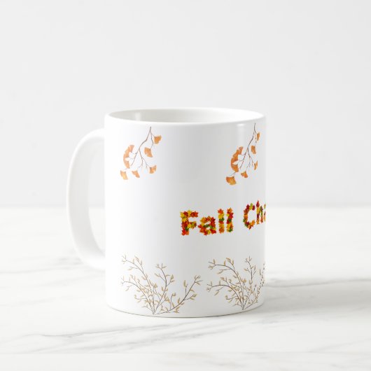 Mug Feuilles d'automne (Devant gauche)