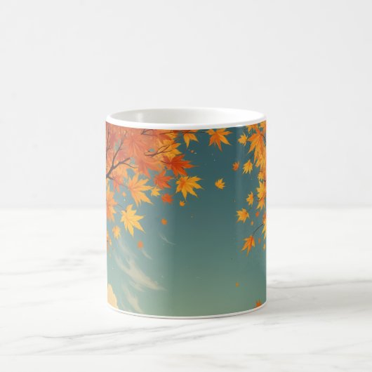 Mug Feuilles d'automne (Centre)