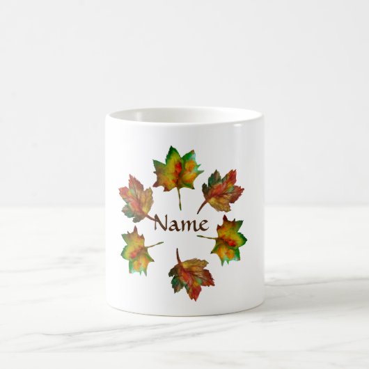 Mug Feuilles d'automne (Centre)