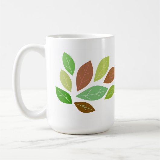 Mug Feuilles d'automne (Gauche)