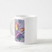 Mug Feuilles d'automne à Lilac (Devant gauche)