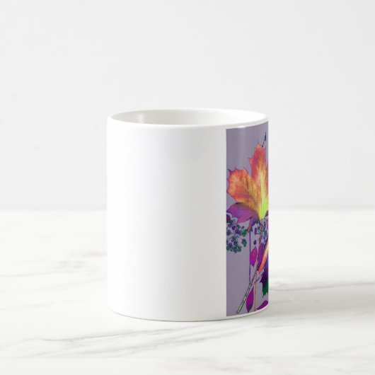 Mug Feuilles d'automne à Lilac (Centre)