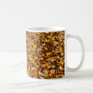 Mug Feuilles d'automne Abstraites