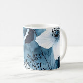 Mug Feuilles d'automne Aquarelle (Devant droit)