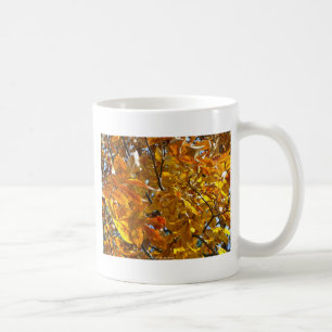Mug Feuilles d'automne Cadeaux d'or Vêtements Objets d