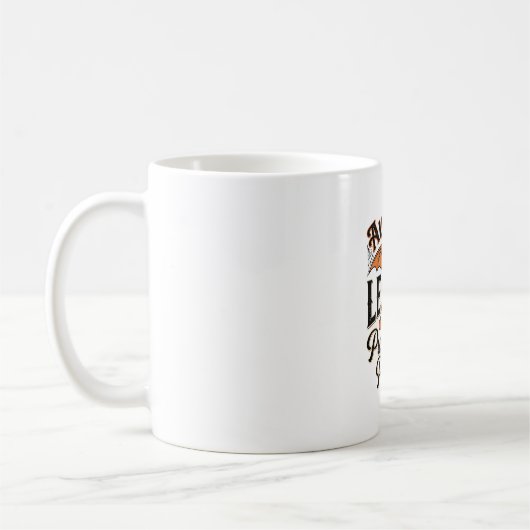 Mug Feuilles d'automne Citrouilles S'il vous plaît Vin (Gauche)