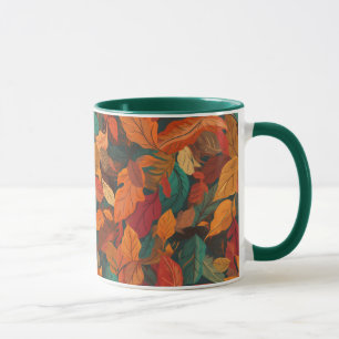 Mug Feuilles d'automne colorées