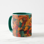 Mug Feuilles d'automne colorées (Devant gauche)