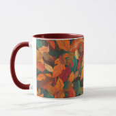 Mug Feuilles d'automne colorées (Gauche)