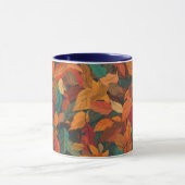 Mug Feuilles d'automne colorées (Centre)