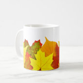 Mug Feuilles d'automne colorées (Devant gauche)