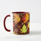 Mug Feuilles d'automne colorées (Gauche)