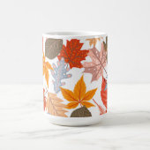 Mug Feuilles d'automne confortables Automne Motif mign (Centre)