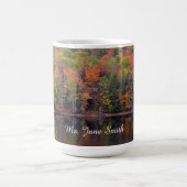 Mug Feuilles d'automne Couleur d'automne Scène Café Mu (Centre)